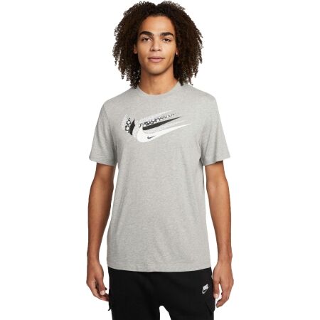 Nike NSW 12 MO SWOOSH TEE M - Pánské tričko