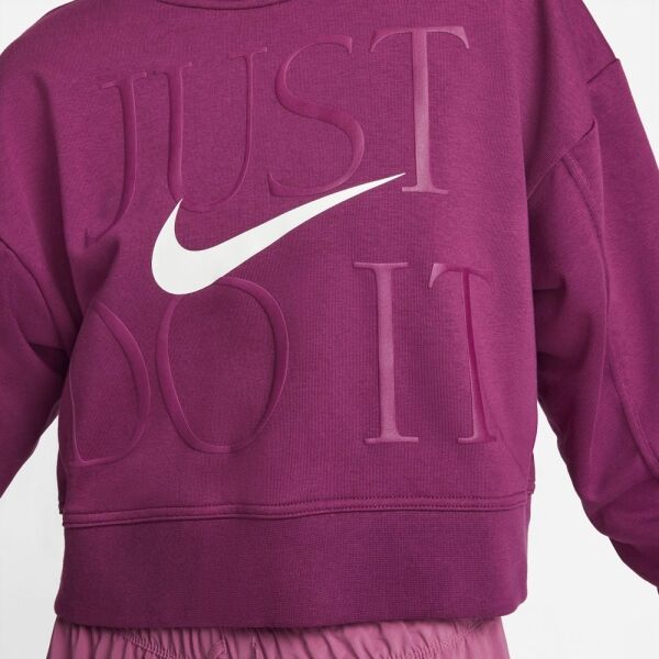 Nike DF GX GET FIT FC CW 12M WIN Damen Sweatshirt, Violett, Größe L