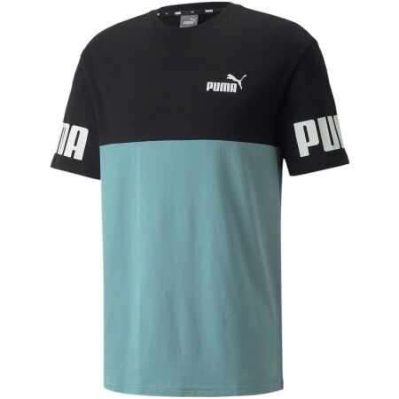Men’s T-shirt - Puma POWER COLORBLOCK TEE - 1