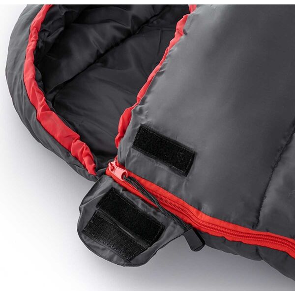 Loap TARANAKI Schlafsack, Rot, Größe 220 Cm - Rechter Reißverschluss