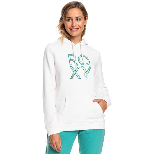 Roxy RIGHT ON TIME Damen Sweatshirt, Weiß, Größe M