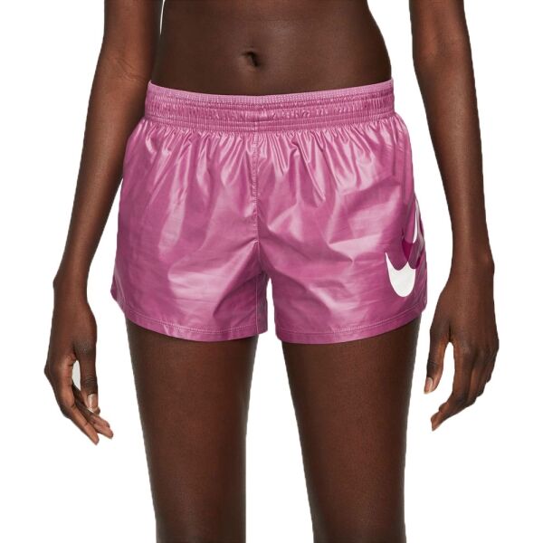 Nike W NK SWSH RUN SHORT Дамски шорти за бягане, розово, размер