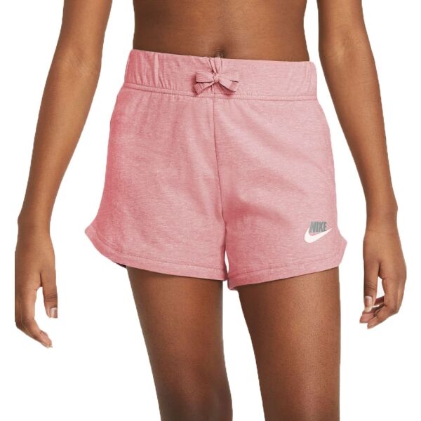 Nike SPORTSWEAR Къси панталони за момичета, розово, размер