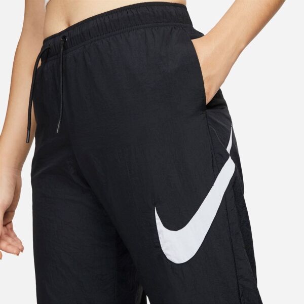 Nike WOMENS MEDIUM - RISE PANTS Damenhose, Schwarz, Größe XL