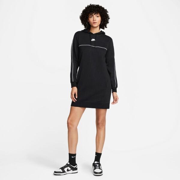 Nike Nike NSW SWSH SS DRESS Dámske šaty, čierna, Veľkosť L