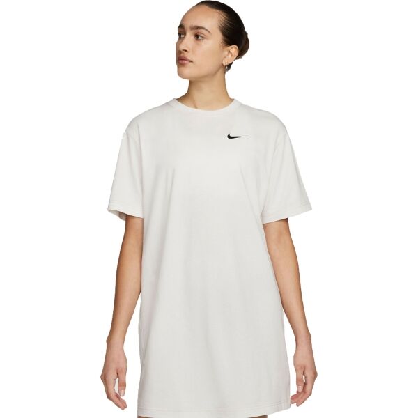 Nike NSW SWSH SS DRESS W Női ruha, fehér, méret S