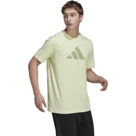 Pánske tričko - adidas FI 3BAR TEE - 4