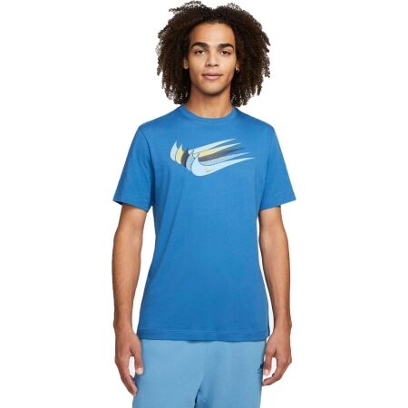 Nike NSW 12 MO SWOOSH TEE M - Férfi póló