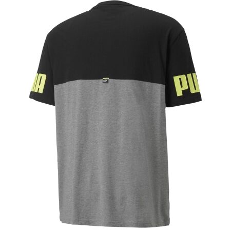 Koszulka męska - Puma POWER COLORBLOCK TEE - 2