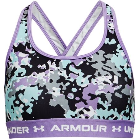 Under Armour CROSSBACK MID PRINTED - Girls’ sports bra