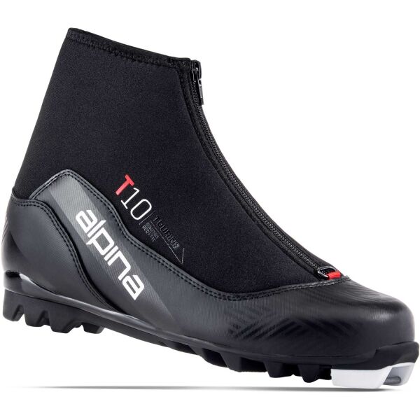 Alpina T 10 Schuhe Für Den Skilanglauf, Schwarz, Größe 47