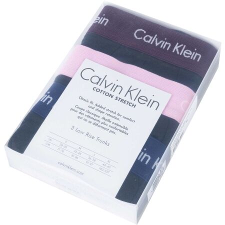 Férfi boxeralsó - Calvin Klein 3 PACK LO RISE TRUNK - 11