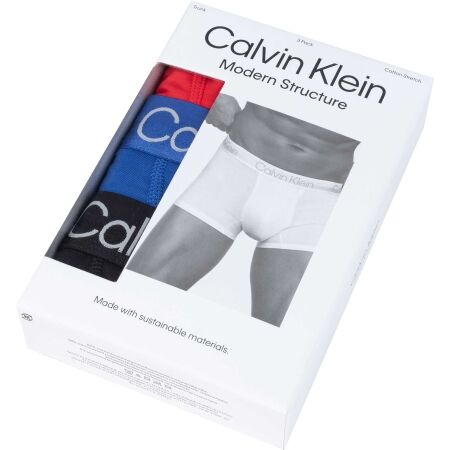 Férfi boxeralsó - Calvin Klein TRUNK 3PK - 11