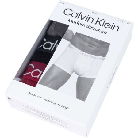 Férfi boxeralsó - Calvin Klein TRUNK 3PK - 11