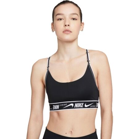 Nike W NK DR INDY LOGO BRA - Women's sports bra