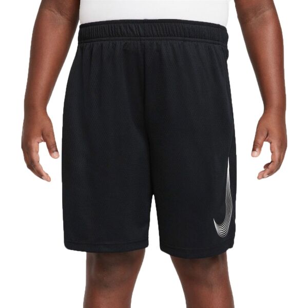 Nike NK DF HBR SHORT Fiú sport rövidnadrág, fekete, méret M