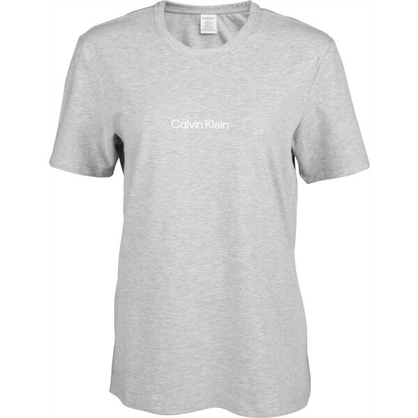 Calvin Klein S/S CREW NECK Дамска тениска, сиво, размер