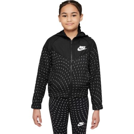 Nike NSW WINDRUNNER AOP - Lány kabát