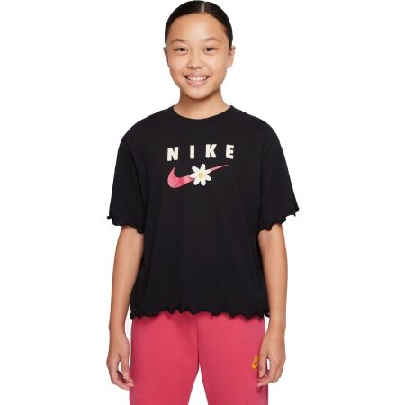 Nike NSW TEE ENERGY BOXY FRILLY - Mädchen Top