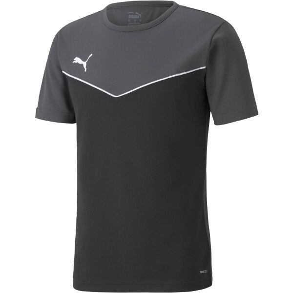 Puma INDIVIDUAL RISE JERSEY Futballpóló, fekete, méret S