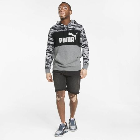 Men’s sports sweatshirt - Puma ESS+ CAMO HOODIE TR - 5