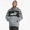 Men’s sports sweatshirt - Puma ESS+ CAMO HOODIE TR - 3