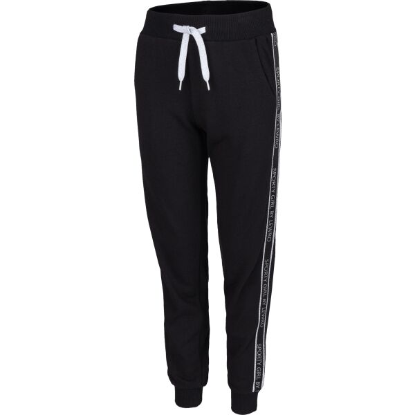 Lewro TARKA Спортни панталони за момичета, черно, размер