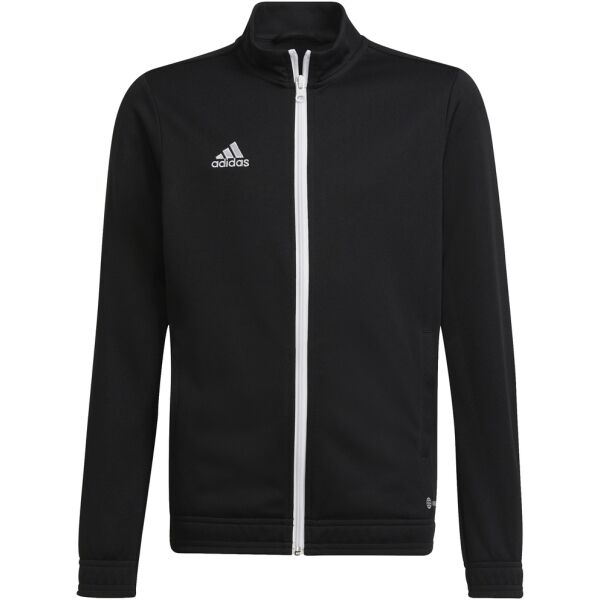 adidas ENT22 TK JKTY Junior futball pulóver, fekete, méret 128