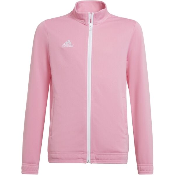 adidas ENT22 TK JKTY Junior futball pulóver, rózsaszín, méret 164