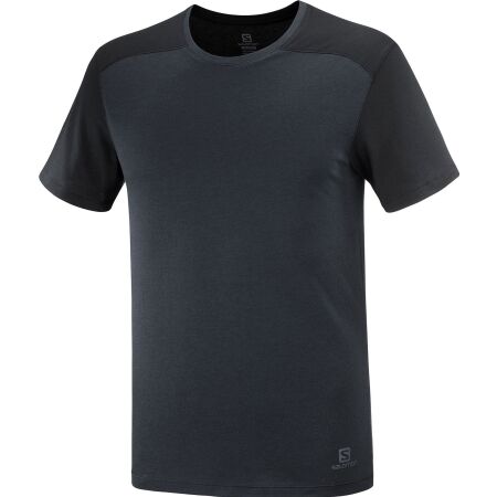 Men’s T-Shirt - Salomon ESSENTIAL COLORBLOC - 1