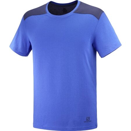Men’s T-Shirt - Salomon ESSENTIAL COLORBLOC - 1
