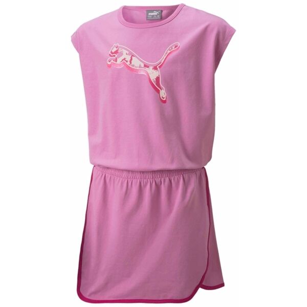 Puma ALPHA DRESS G Рокля за момичета, розово, размер