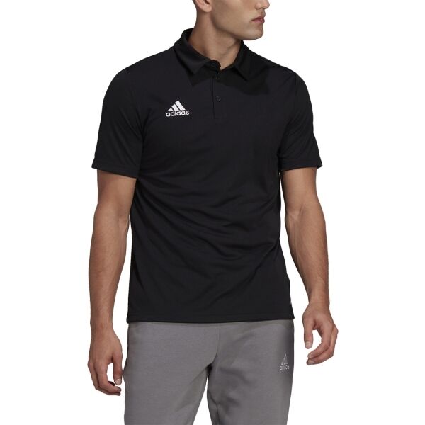 Adidas ENT22 POLO Herren Poloshirt, Schwarz, Größe L
