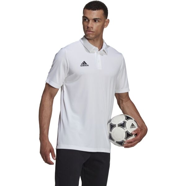 Adidas ENT22 POLO Herren Poloshirt, Weiß, Größe M