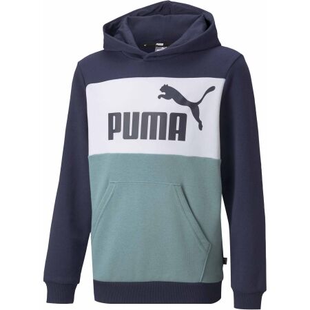 Chlapčenská mikina - Puma ESS+COLORBLOCK HOODIE TR - 1