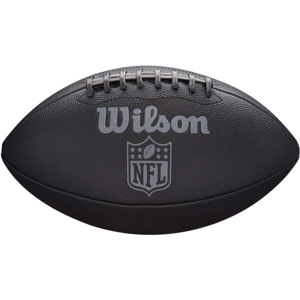 Wilson NFL JET BLACK Football, Schwarz, Größe Os