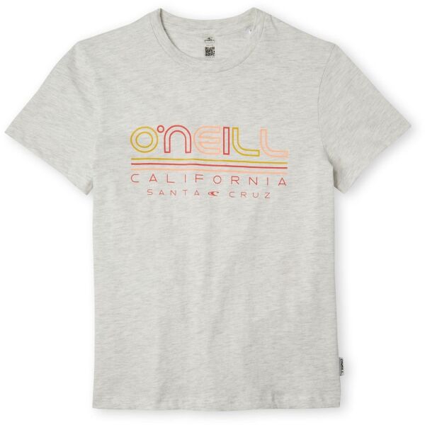 O'Neill ALL YEAR T-SHIRT Mädchenshirt, Grau, Größe 128