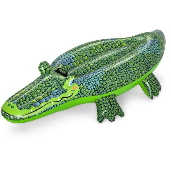 Bestway BUDDY CROC RIDE-ON Aufblasbares Krokodil, Grün, Größe Os
