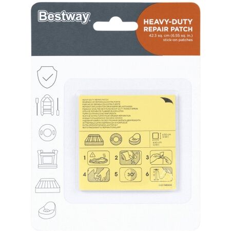 Bestway HEAVY DUTY REPAIR PATCH - Самозалепващи  се лепенки