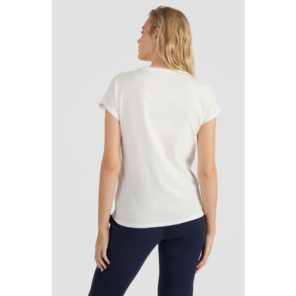 O'Neill SCRIPT T-SHIRT Damenshirt, Weiß, Größe XL