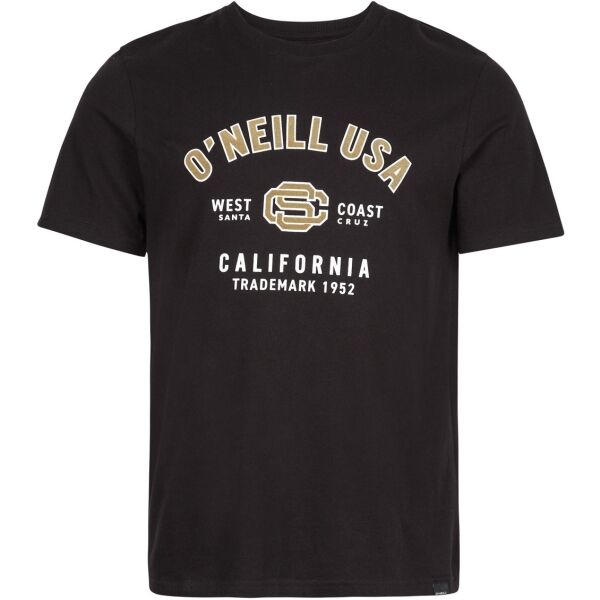 O'Neill STATE T-SHIRT Herrenshirt, Schwarz, Größe XL
