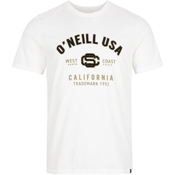 O'Neill STATE T-SHIRT Férfi póló, fehér, méret XS