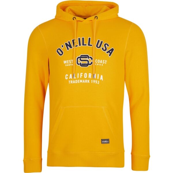 O'Neill STATE HOODIE Férfi pulóver, sárga, méret XXL