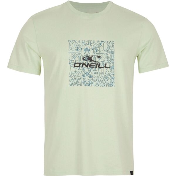 O'Neill CUBE FILL T-SHIRT Мъжка тениска, светло-зелено, Veľkosť L
