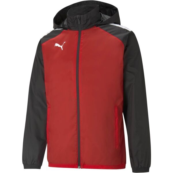 Puma TEAMLIGA ALL WEATHER JACKET Férfi kabát, piros, méret XL