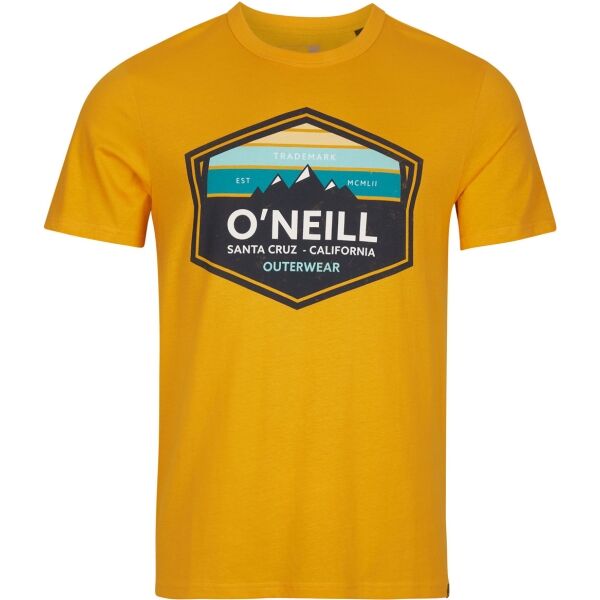 O'Neill MTN HORIZON T-SHIRT Pánske Tričko, Oranžová, Veľkosť L