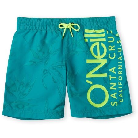 O'Neill CALI FLORAL SHORTS - Chlapčenské kúpacie šortky