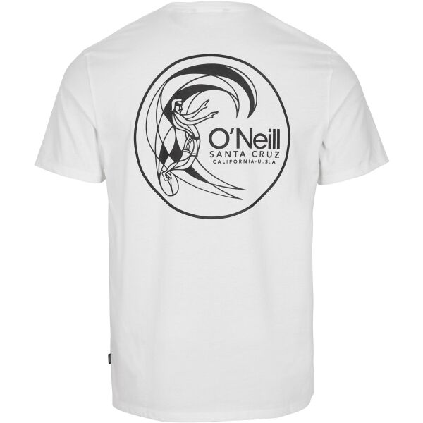 O'Neill CIRCLE SURFER T-SHIRT Herrenshirt, Weiß, Größe XS