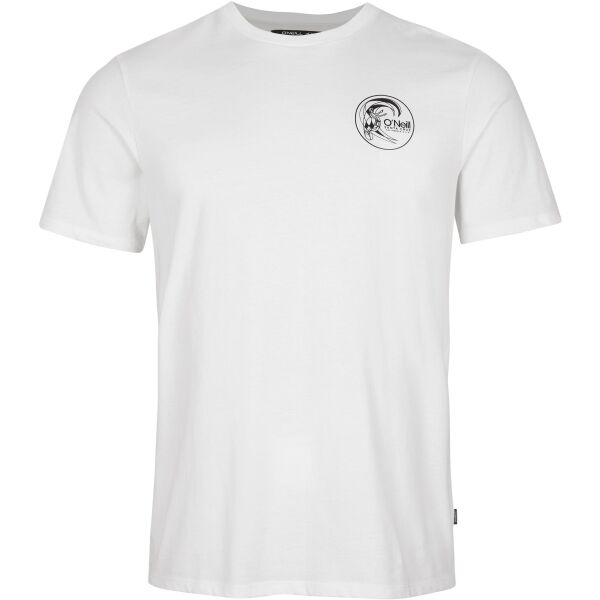 O'Neill CIRCLE SURFER T-SHIRT Herrenshirt, Weiß, Größe L