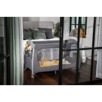 Crib with a changing table